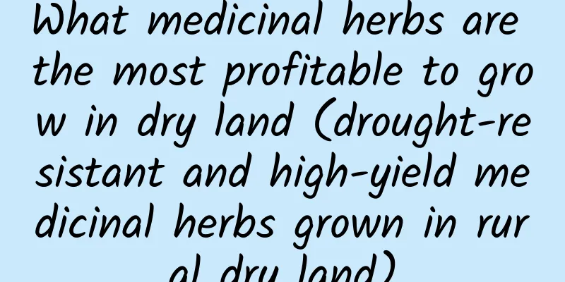 What medicinal herbs are the most profitable to grow in dry land (drought-resistant and high-yield medicinal herbs grown in rural dry land)