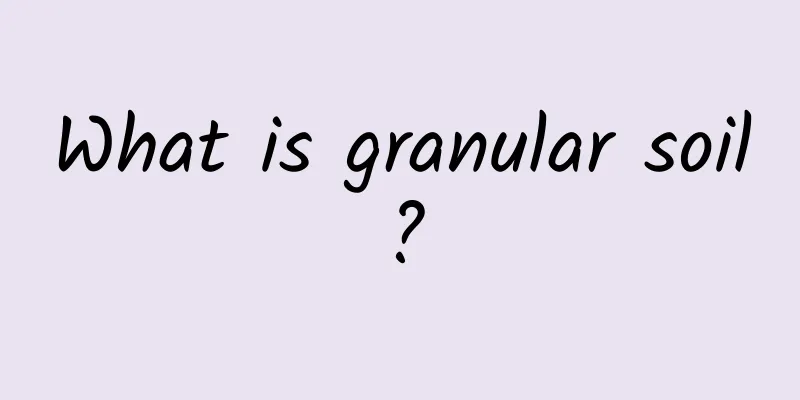 What is granular soil?
