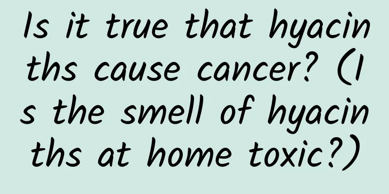 Is it true that hyacinths cause cancer? (Is the smell of hyacinths at home toxic?)