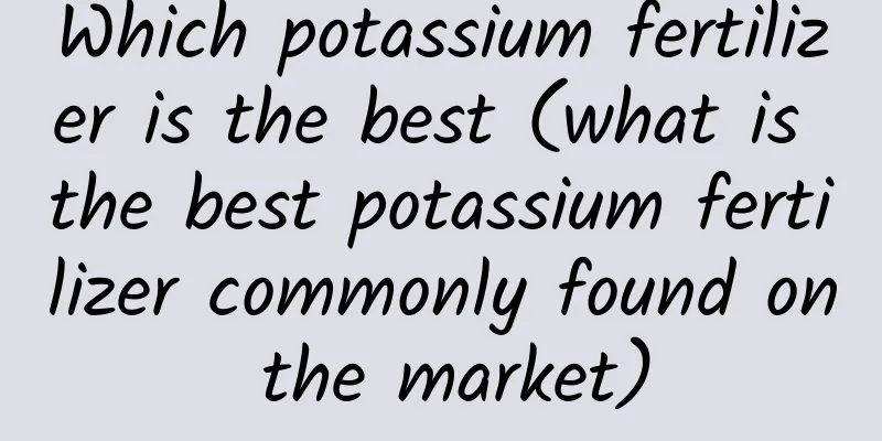 Which potassium fertilizer is the best (what is the best potassium fertilizer commonly found on the market)