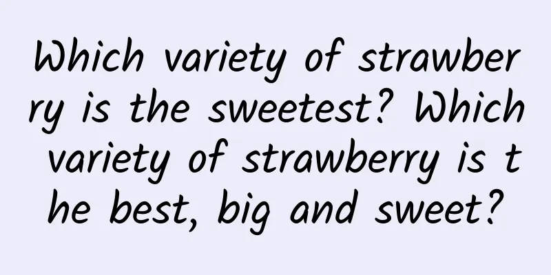 Which variety of strawberry is the sweetest? Which variety of strawberry is the best, big and sweet?