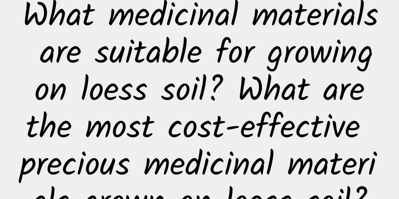 What medicinal materials are suitable for growing on loess soil? What are the most cost-effective precious medicinal materials grown on loess soil?