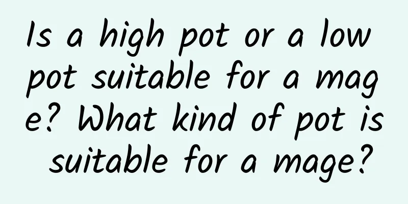 Is a high pot or a low pot suitable for a mage? What kind of pot is suitable for a mage?