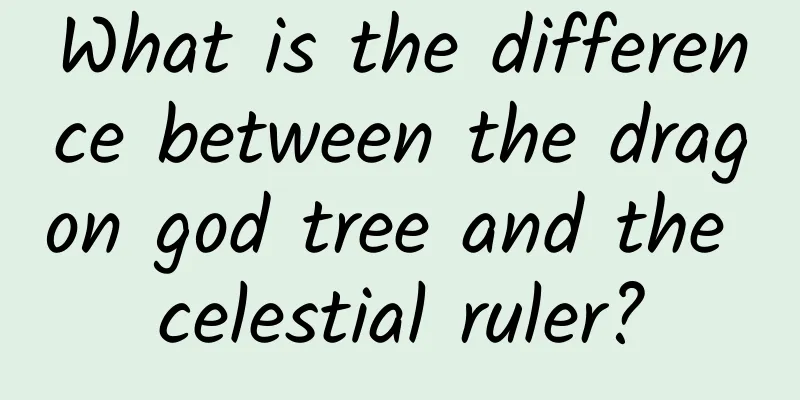 What is the difference between the dragon god tree and the celestial ruler?