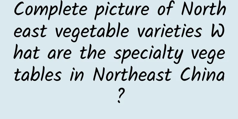 Complete picture of Northeast vegetable varieties What are the specialty vegetables in Northeast China?