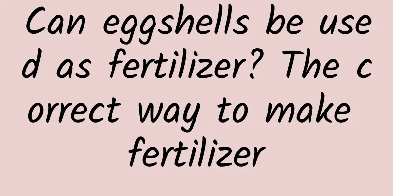 Can eggshells be used as fertilizer? The correct way to make fertilizer