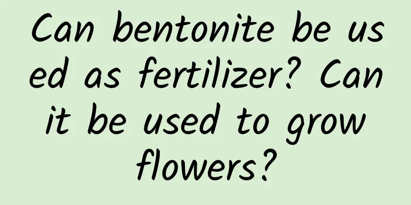 Can bentonite be used as fertilizer? Can it be used to grow flowers?