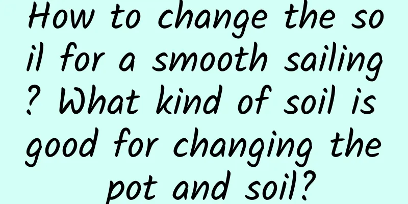 How to change the soil for a smooth sailing? What kind of soil is good for changing the pot and soil?