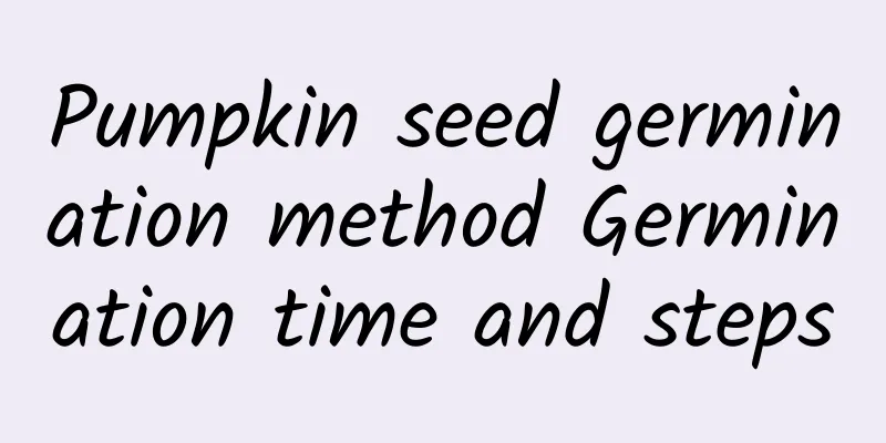 Pumpkin seed germination method Germination time and steps