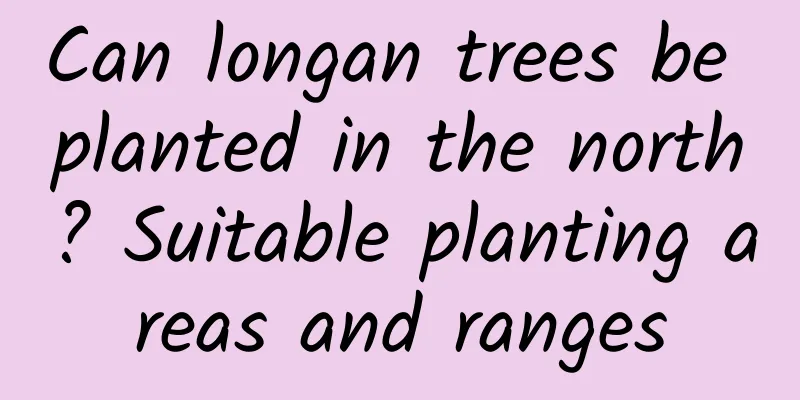 Can longan trees be planted in the north? Suitable planting areas and ranges