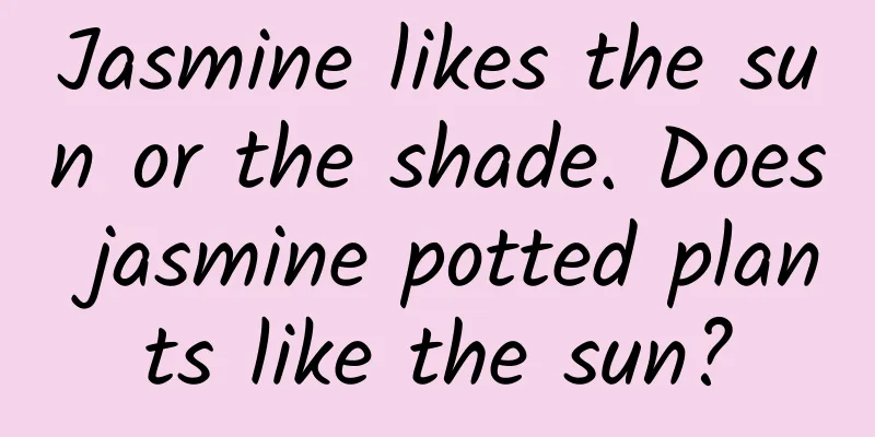 Jasmine likes the sun or the shade. Does jasmine potted plants like the sun?