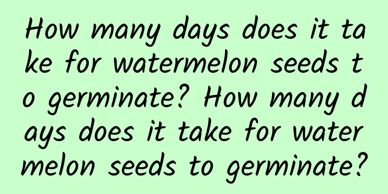 How many days does it take for watermelon seeds to germinate? How many days does it take for watermelon seeds to germinate?