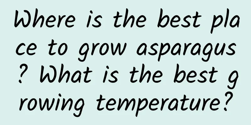 Where is the best place to grow asparagus? What is the best growing temperature?