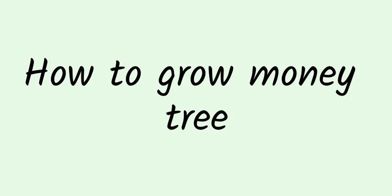 How to grow money tree