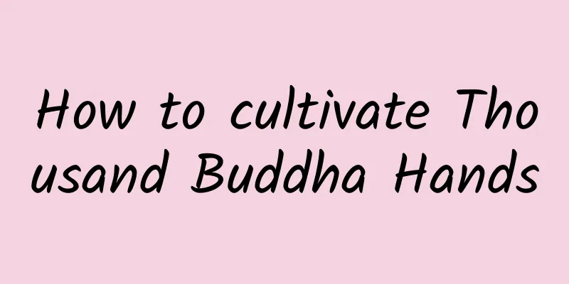How to cultivate Thousand Buddha Hands