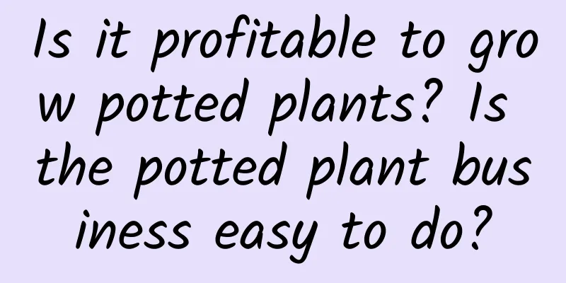 Is it profitable to grow potted plants? Is the potted plant business easy to do?