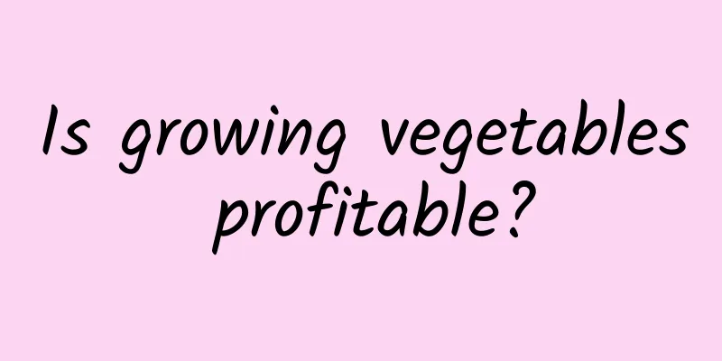 Is growing vegetables profitable?