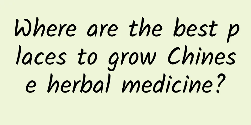 Where are the best places to grow Chinese herbal medicine?