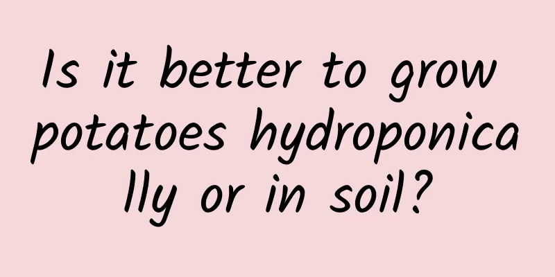 Is it better to grow potatoes hydroponically or in soil?