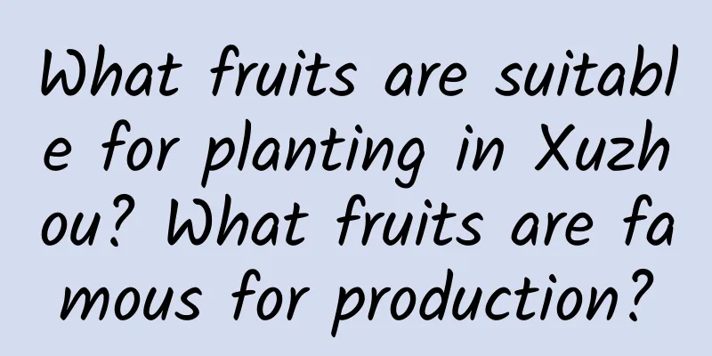 What fruits are suitable for planting in Xuzhou? What fruits are famous for production?