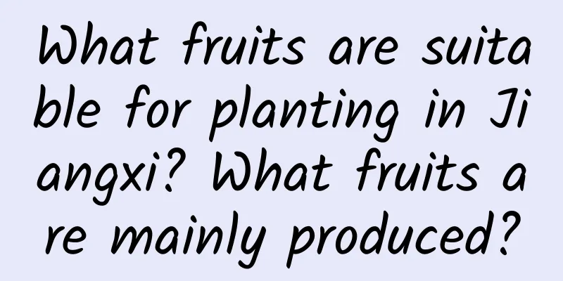 What fruits are suitable for planting in Jiangxi? What fruits are mainly produced?