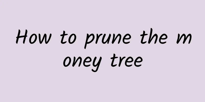 How to prune the money tree