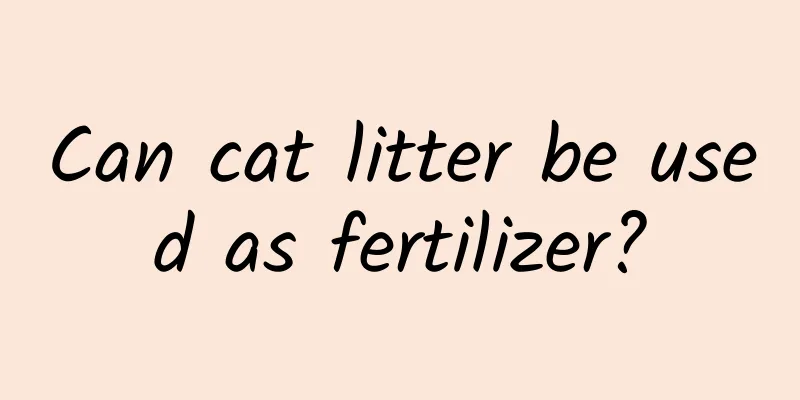Can cat litter be used as fertilizer?