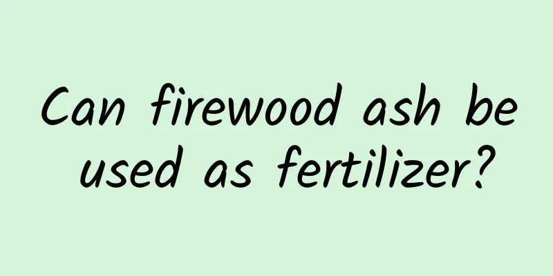 Can firewood ash be used as fertilizer?