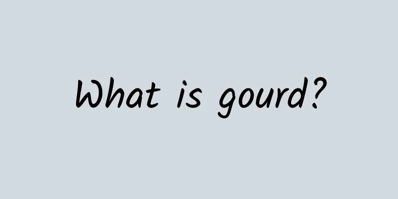 What is gourd?
