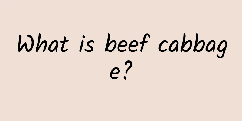 What is beef cabbage?