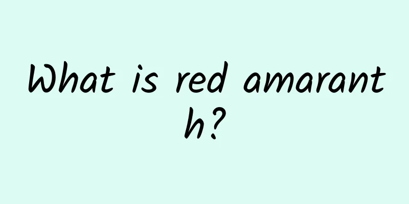 What is red amaranth?