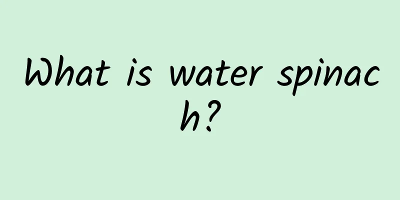 What is water spinach?