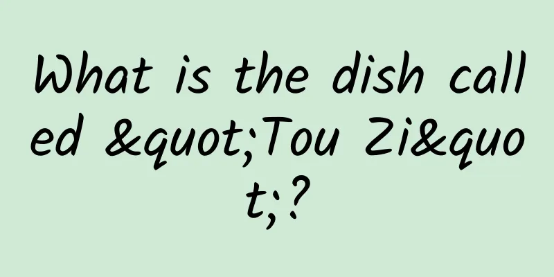 What is the dish called "Tou Zi"?