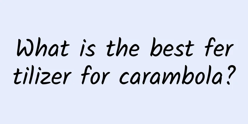 What is the best fertilizer for carambola?