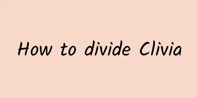 How to divide Clivia