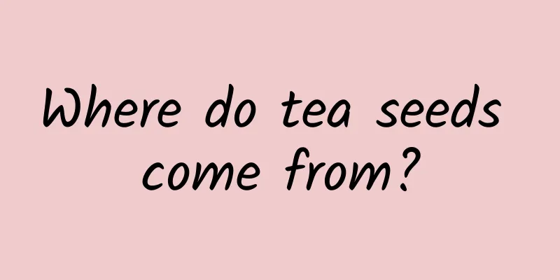 Where do tea seeds come from?