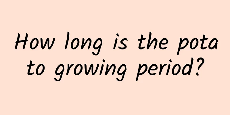 How long is the potato growing period?