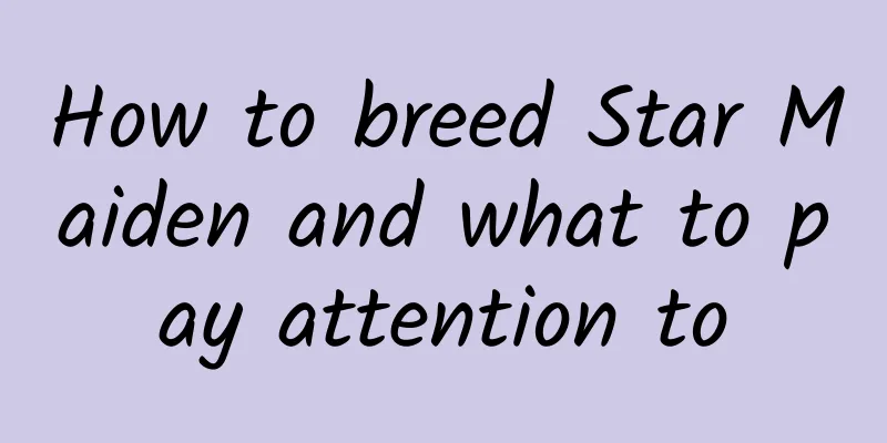 How to breed Star Maiden and what to pay attention to