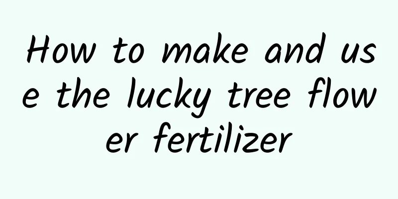 How to make and use the lucky tree flower fertilizer