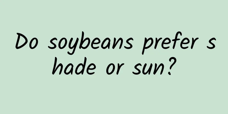 Do soybeans prefer shade or sun?