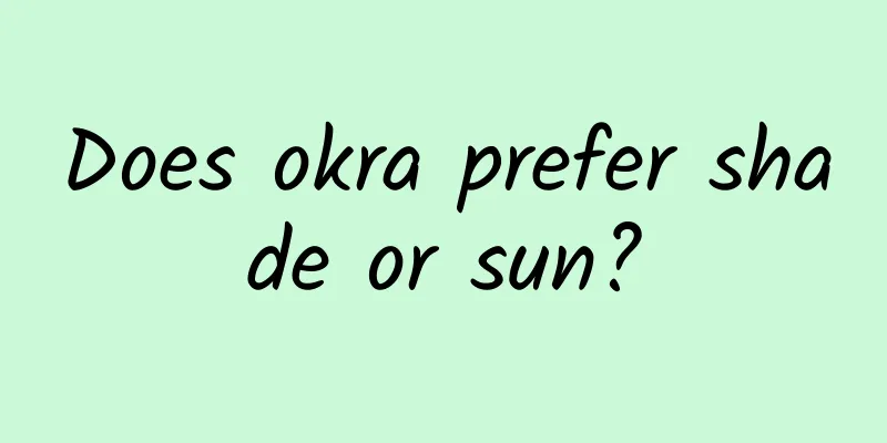 Does okra prefer shade or sun?