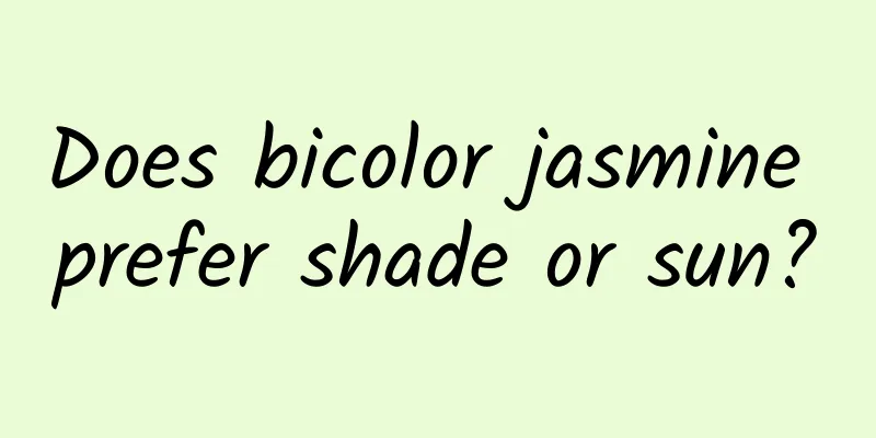 Does bicolor jasmine prefer shade or sun?