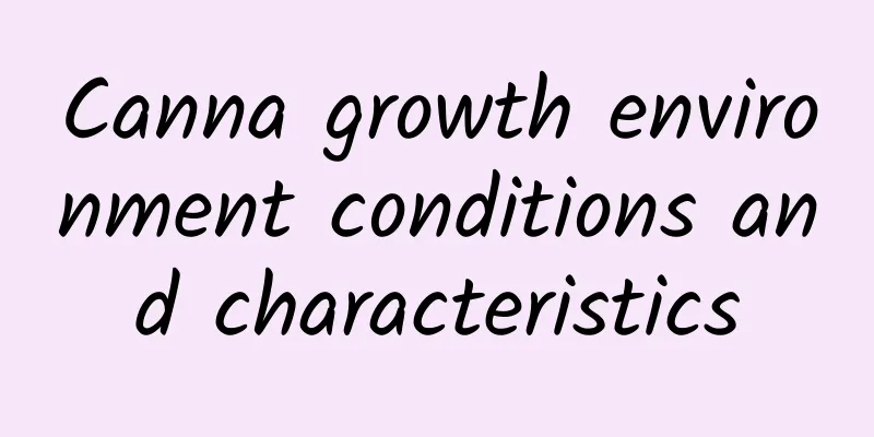 Canna growth environment conditions and characteristics