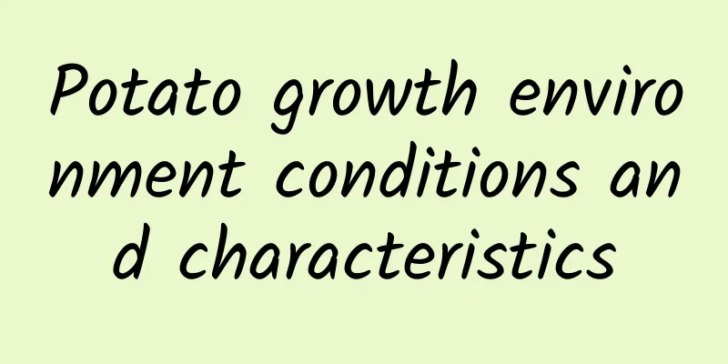 Potato growth environment conditions and characteristics