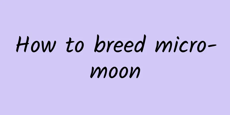 How to breed micro-moon